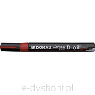 Marker Olejowy Donau D-Oil, Okrągły, 2,8Mm, Czerwony