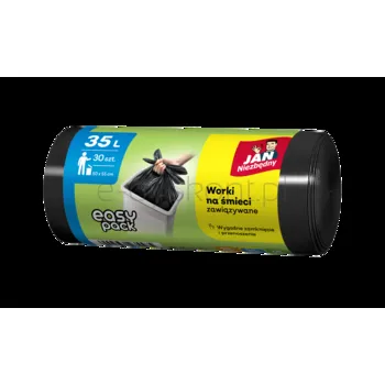 Jan Niezbędny Worki Hd Easy-Pack Czarne 35L 30Szt