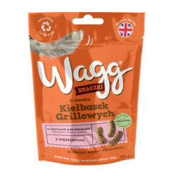 Wagg Smaczki, O smaku Kiełbasek Grillowych, przekąski dla psów, 125 g