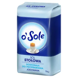 Sól Cenos Stołowa Jodowana 1 Kg