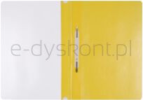 Office Products Skoroszyt, Pp, A4, Miękki, 100/170Mikr., Żółty - 2