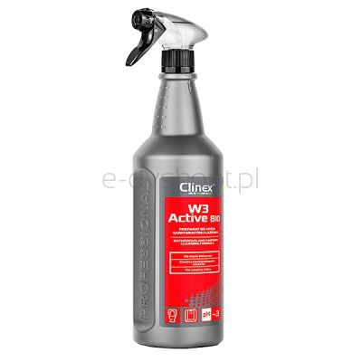 Clinex Preparat W3 Active BIO, do mycia sanitariatów i łazienek, 1l