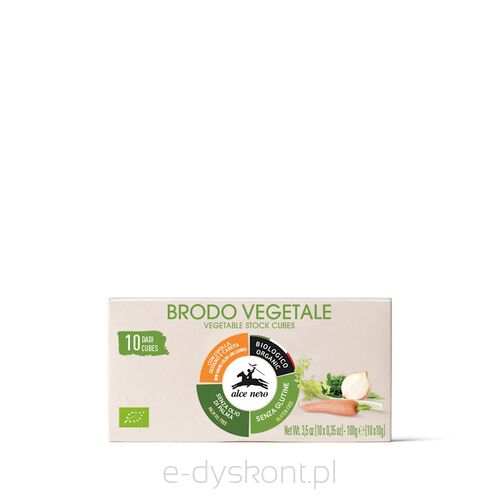 Bulion - Kostki Warzywne Bio (10 X 10 G) 100 G - Alce Nero [BIO]