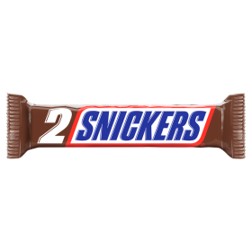 Snickers Baton Z Nadzieniem I Orzeszkami Ziemnymi W Karmelu I Czekoladzie 75 G (2 X 37,5 G) 