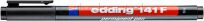 Edding Foliopis permanentny e-141 F  czarny  - 2