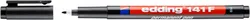 Edding Foliopis permanentny e-141 F  czarny 