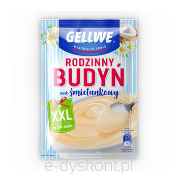 Gellwe Budyń Rodzinny smak śmietankowy 64 g