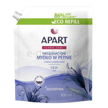 Apart Floral Care Pielęgnacyjne Mydło W Płynie 900Ml Refill Lilia