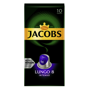 Jacobs Lungo 8 Intenso Kawa Mielona W Kapsułkach 52G (10Szt)