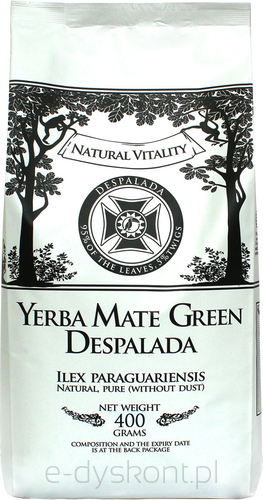 Yerba Mate Green Despalada 400 G - Mate Green [BIO]