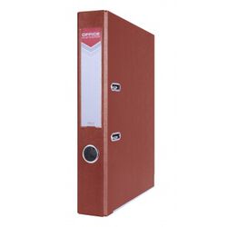 Office Products Segregator Officer z szyną, PP, A4/55mm, bordowy