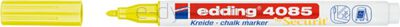 Edding Marker kredowy e-4085 1-2 mm, neonowy żółty