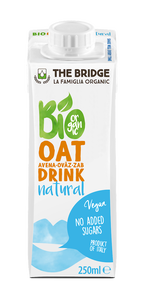 Napój Owsiany Naturalny Bez Dodatku Cukrów Bio 250 Ml - The Bridge [BIO]