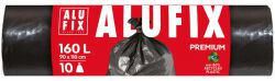Alufix Worki na śmieci Profi, LDPE, 160l, 10 szt., czarne