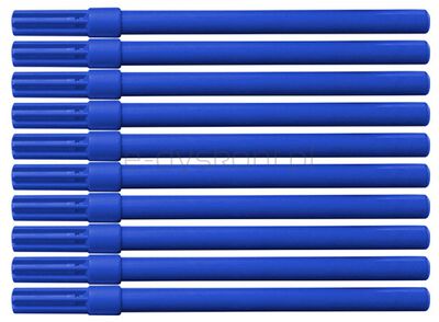 Office Products Flamaster biurowy 10szt., niebieski