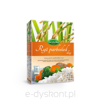 Lestello Ryż Parboiled Długi 4X100 G