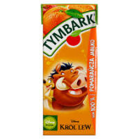 Tymbark Sok 100% pomarańcza jabłko 200 ml