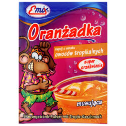 Oranżadka musująca smak owoców tropikalnych emix 16g