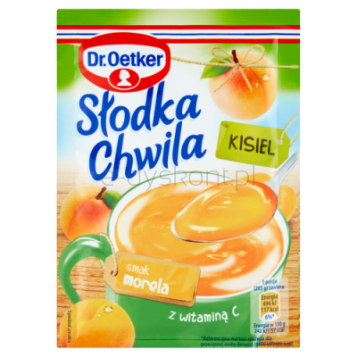 Dr.Oetker Słodka Chwila Kisiel Morelowy 30G