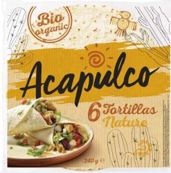 Acapulco Tortilla Bio 240 G (6 Sztuk)