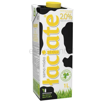 Łaciate Mleko 2%, 1 l