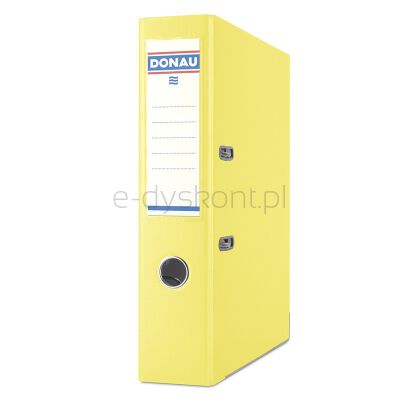 Donau Segregator Premium-S, PP, A4/75mm, żółty