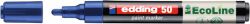 Edding Marker Olejowy Na Bazie Wody E-50 Ecoline, 2-3Mm, Niebieski
