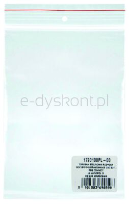 Office Products Torebka Strunowa Ldpe, 80X180Mm, 100Szt., Transparentna