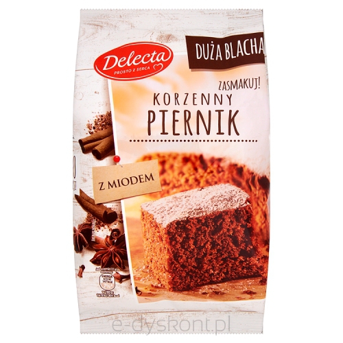 Delecta Duża Blacha Piernik 680G 