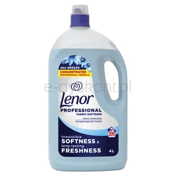 Lenor Professional Sea Breeze, Płyn zmiękczający do płukania tkanin 4L