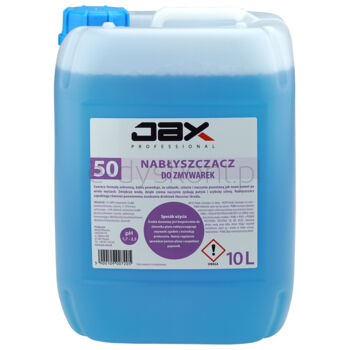 Jax Professional Nabłyszczacz do zmywarek „50” 10L