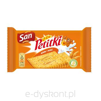 San Petitki Mleko  Miód 48G