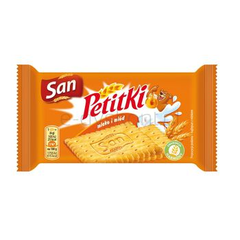 San Petitki Mleko  Miód 48G