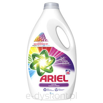 Ariel Płyn Do Prania Color Clean Fresh  48 Prań 2400 Ml