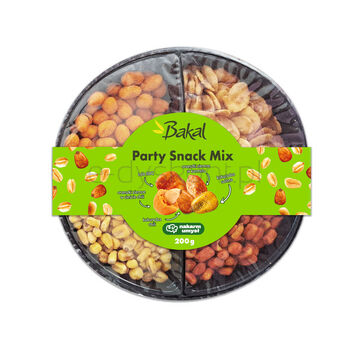 Bakal Tacka Party Snack Mix z bobem BBQ 200G