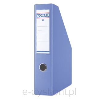 Pojemnik na dokumenty DONAU, PP, A4/75mm, niebieski