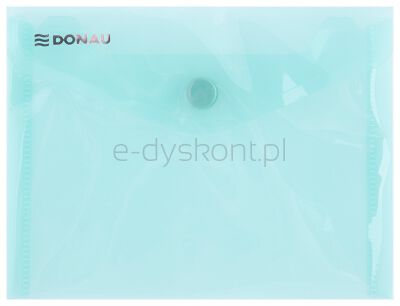 Donau Teczka Kopertowa Zatrzask, Pp, A6, 180Mikr., Zielona