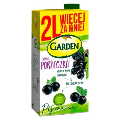 Garden Napój Czarna Porzeczka 2 L