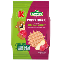 Kupiec & Kubuś Podpłomyki mini o smaku jabłka i maliny 30g