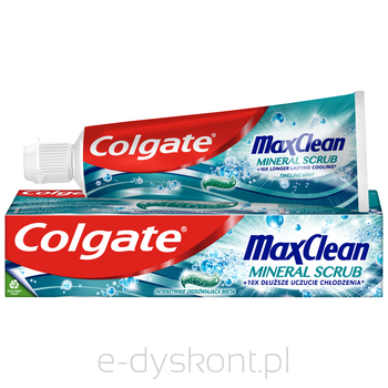 Colgate Pasta Do Zębów Max Clean Mineral Scrub 75Ml