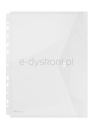 Donau Teczka Kopertowa Zatrzask, Pp, A4, 200Mikr., Z Europerforacją, Transparentna