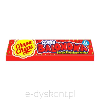 Chupa Chups Guma Balonowa Truskawka 27,6G