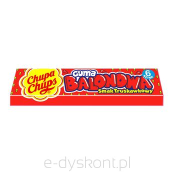 Chupa Chups Guma Balonowa Truskawka 27,6G