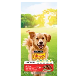 Friskies Active Z Wołowiną 10Kg