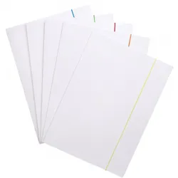 Office Products Teczka z gumką, karton, A4, 300gsm, 3-skrz., gumka mix kolorów, biała