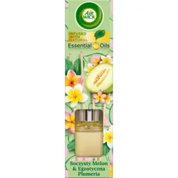 Air Wick Patyczki Zapachowe Soczysty Melon i Egzotyczna Plumeria 40 ml
