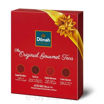 Dilmah Original Gourmet Teas Gift Pack 40x2 g