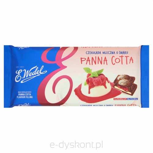 Wedel Czekolada Mleczna O Smaku Panna Cotta 287G