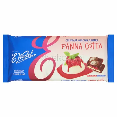 Wedel Czekolada Mleczna O Smaku Panna Cotta 287G