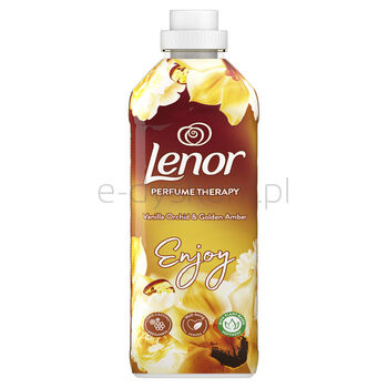 Lenor Płyn Zmiękczający Do Płukania Tkanin Perfume Therapy Vanilla OrchidGolden Amber 925 Ml